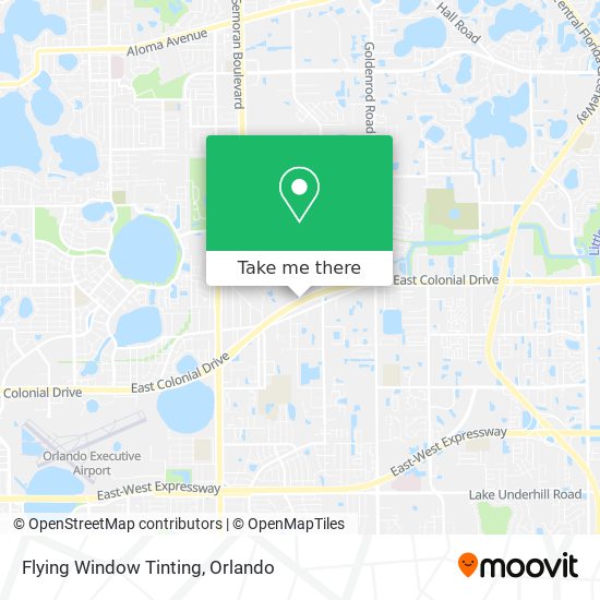 Mapa de Flying Window Tinting