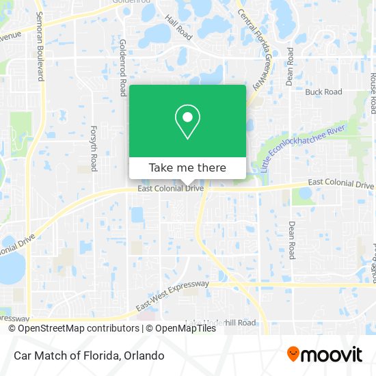 Car Match of Florida map