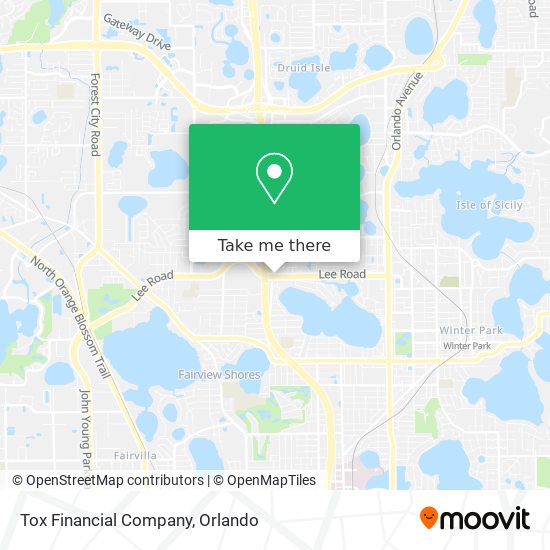 Tox Financial Company map
