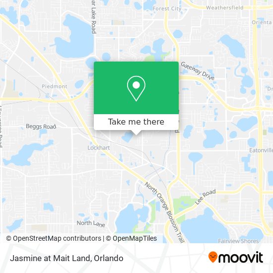 Jasmine at Mait Land map