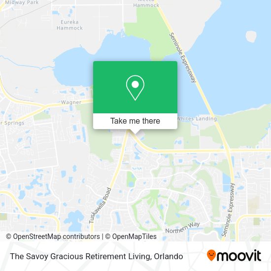 Mapa de The Savoy Gracious Retirement Living