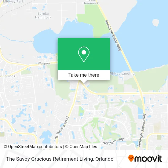The Savoy Gracious Retirement Living map
