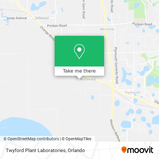 Mapa de Twyford Plant Laboratories