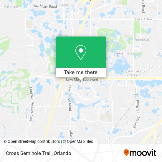 Cross Seminole Trail map