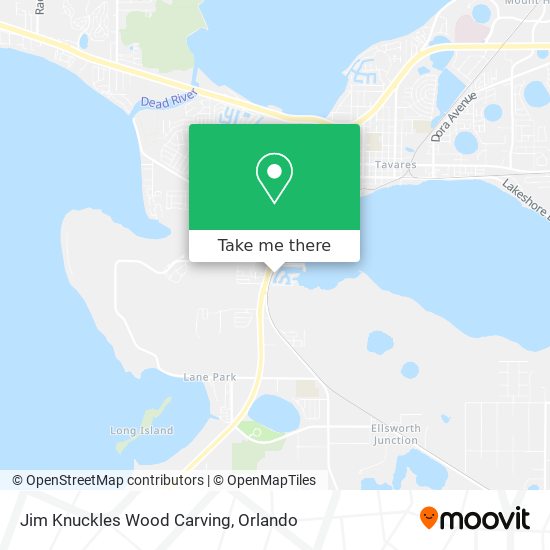 Mapa de Jim Knuckles Wood Carving