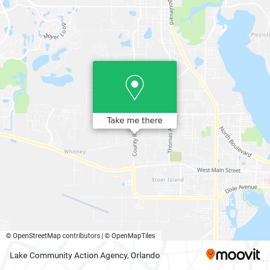 Mapa de Lake Community Action Agency