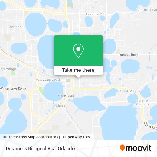 Dreamers Bilingual Aca map