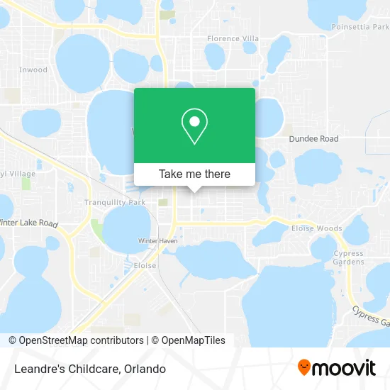 Leandre's Childcare map