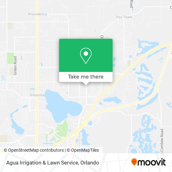 Agua Irrigation & Lawn Service map