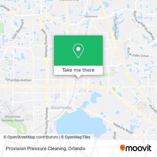 Provision Pressure Cleaning map