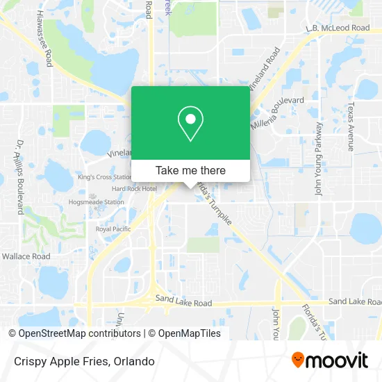 Crispy Apple Fries map