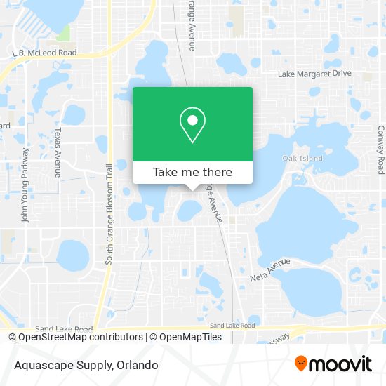 Aquascape Supply map