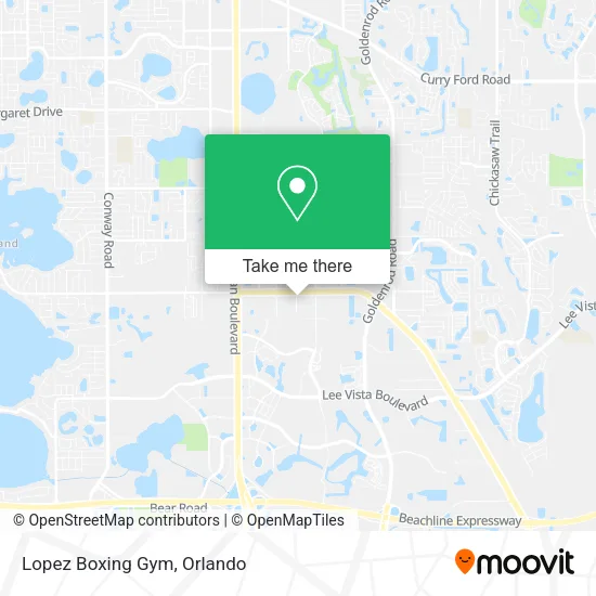 Mapa de Lopez Boxing Gym