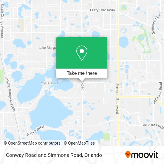 Mapa de Conway Road and Simmons Road