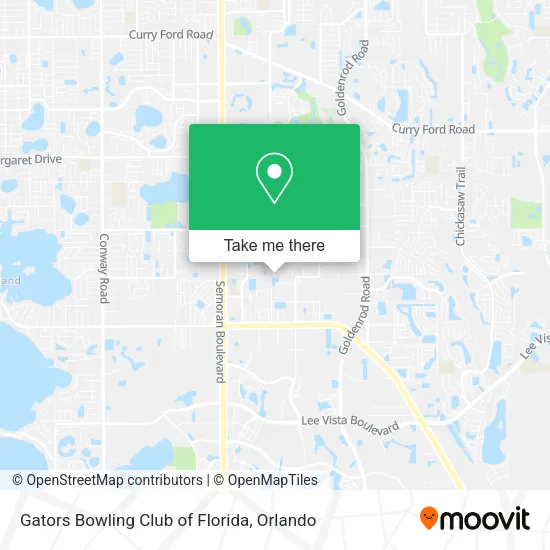 Mapa de Gators Bowling Club of Florida