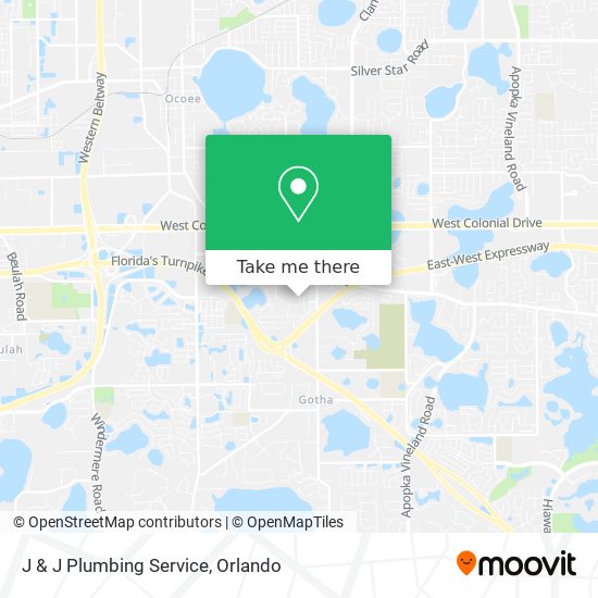 J & J Plumbing Service map