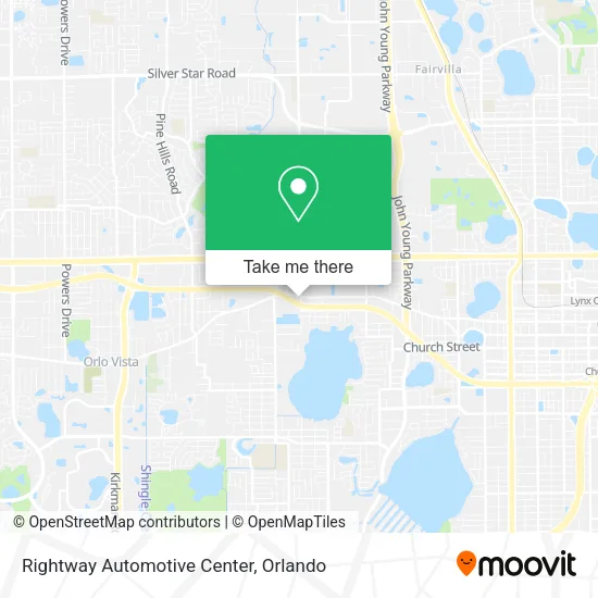 Rightway Automotive Center map