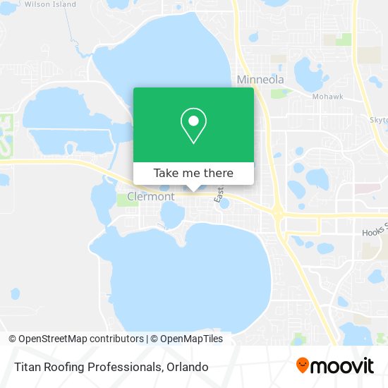 Mapa de Titan Roofing Professionals