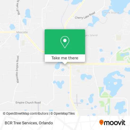 BCR Tree Services map