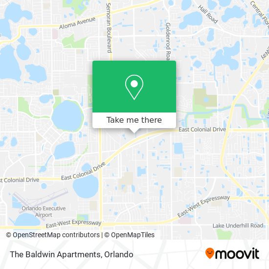 The Baldwin Apartments map