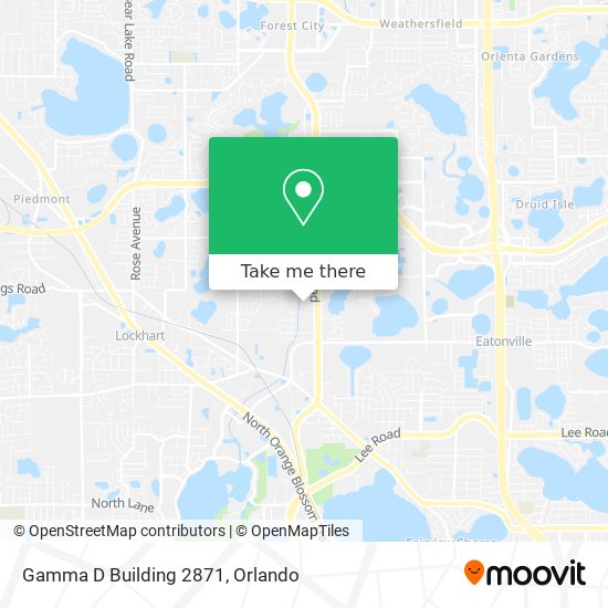 Gamma D Building 2871 map