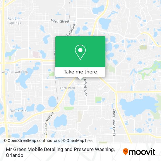 Mr Green Mobile Detailing and Pressure Washing map