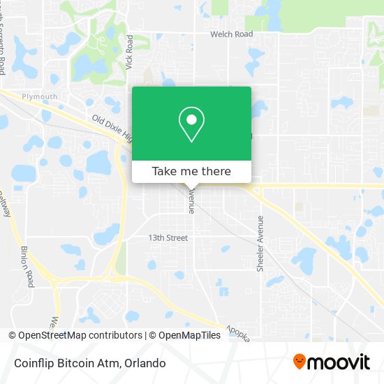 Coinflip Bitcoin Atm map