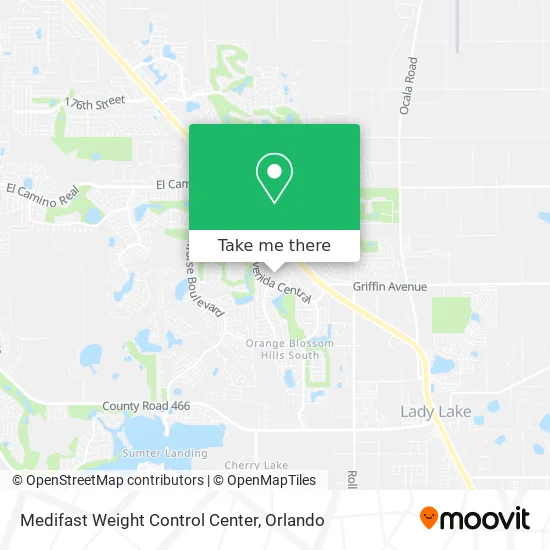 Medifast Weight Control Center map
