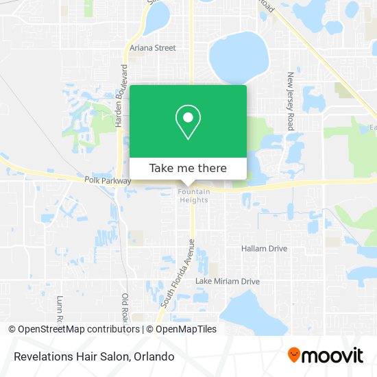 Mapa de Revelations Hair Salon