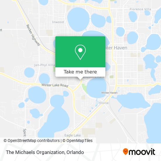 The Michaels Organization map