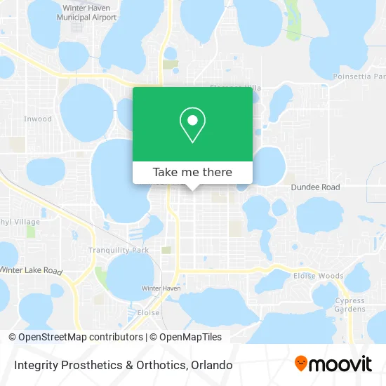 Integrity Prosthetics & Orthotics map