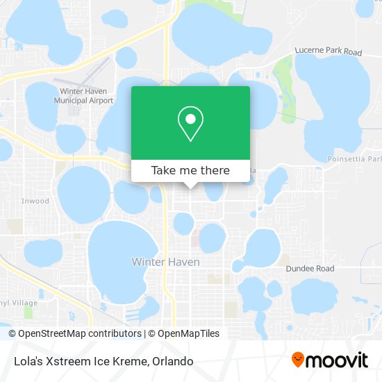 Lola's Xstreem Ice Kreme map