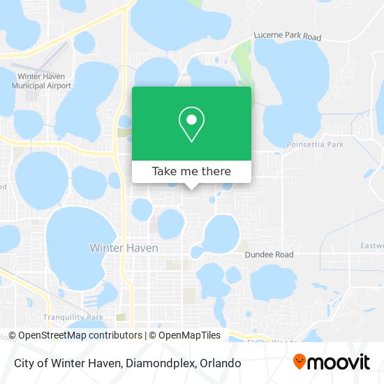 Mapa de City of Winter Haven, Diamondplex