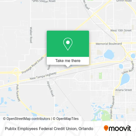Publix Employees Federal Credit Union map