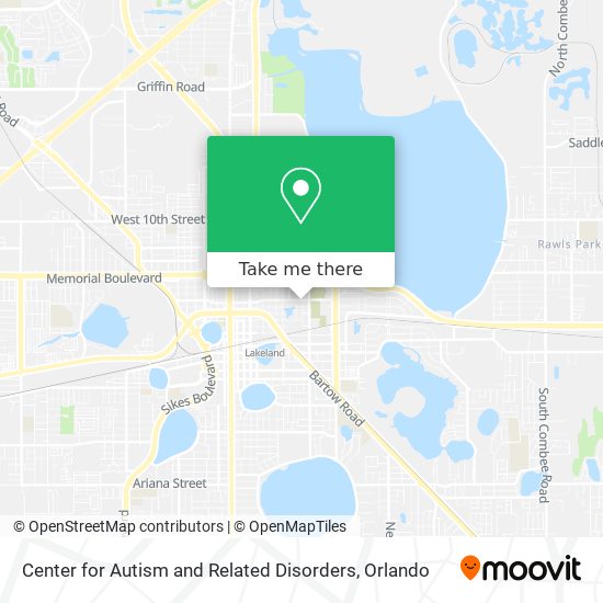 Mapa de Center for Autism and Related Disorders