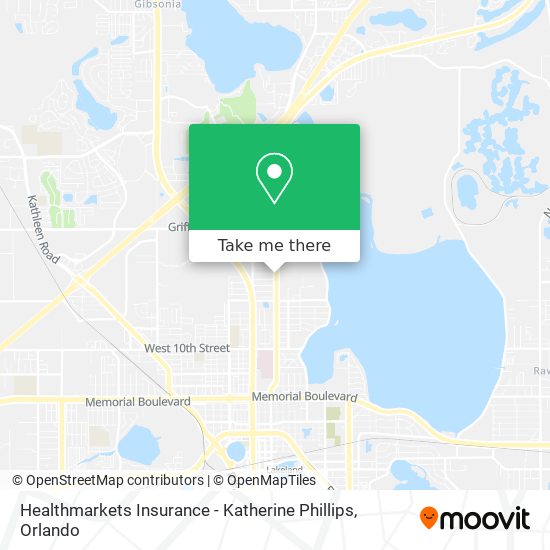 Healthmarkets Insurance - Katherine Phillips map