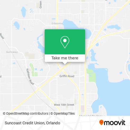 Suncoast Credit Union map