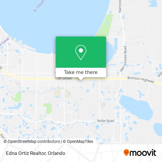 Mapa de Edna Ortiz Realtor