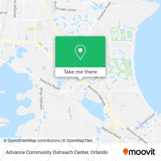 Mapa de Advance Community Outreach Center