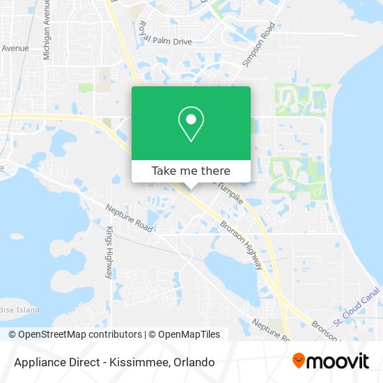 Appliance Direct - Kissimmee map