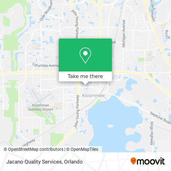 Jacano Quality Services map