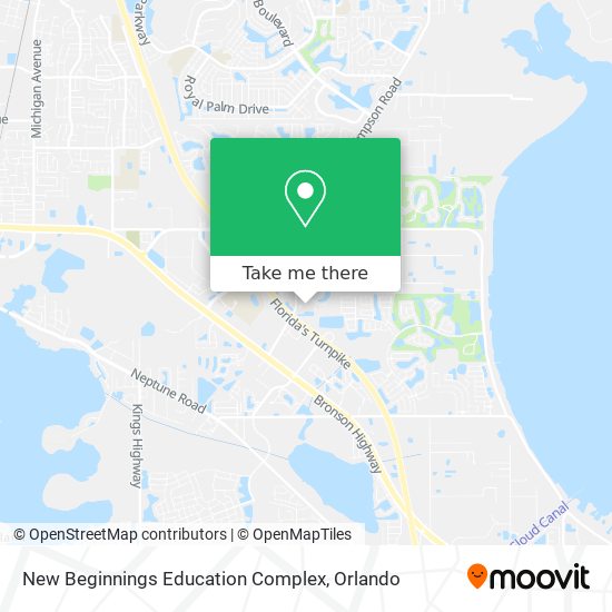 New Beginnings Education Complex map