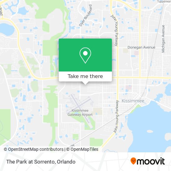 The Park at Sorrento map