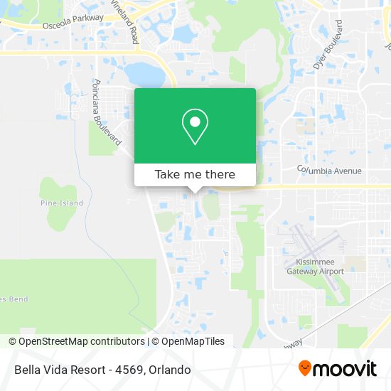 Bella Vida Resort - 4569 map