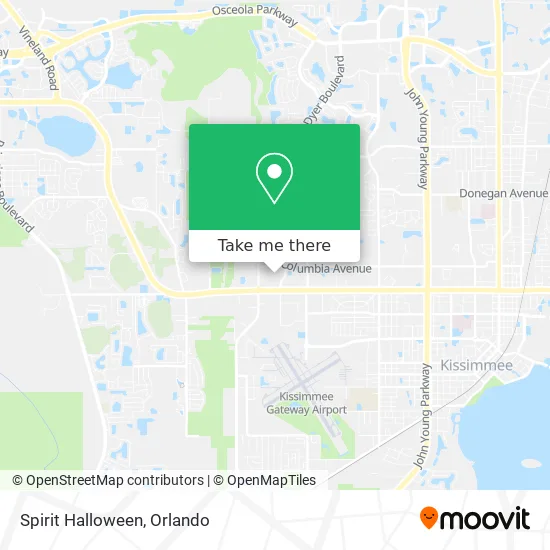 Spirit Halloween map