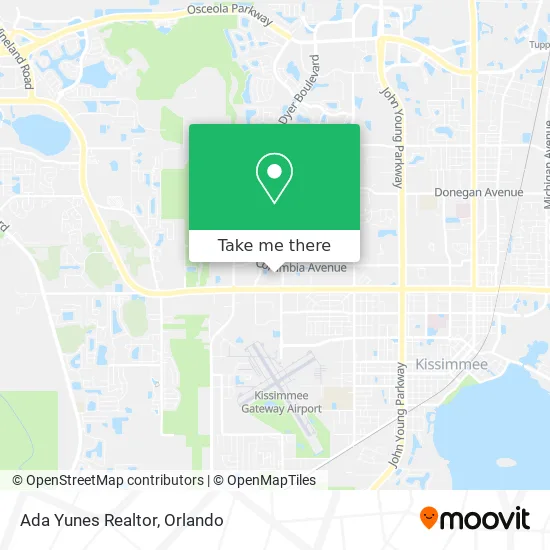 Ada Yunes Realtor map