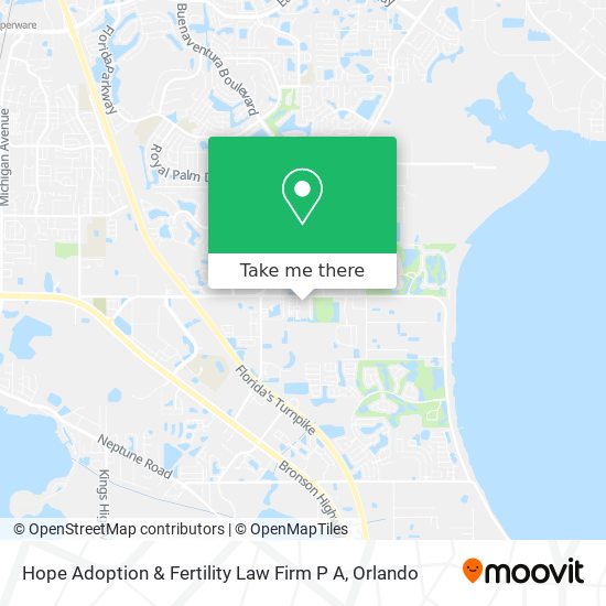 Hope Adoption & Fertility Law Firm P A map