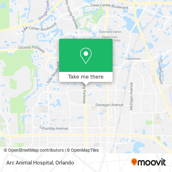 Cómo llegar a Arc Animal Hospital en Orlando en Autobús?