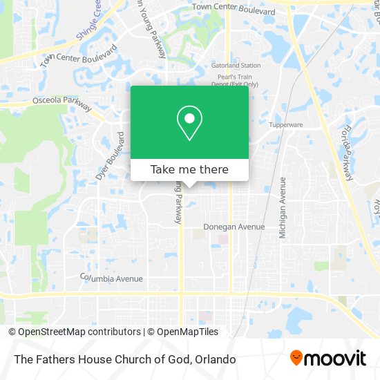 Mapa de The Fathers House Church of God