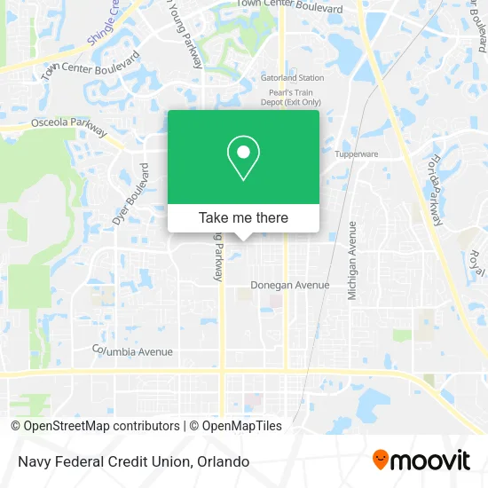 Navy Federal Credit Union map